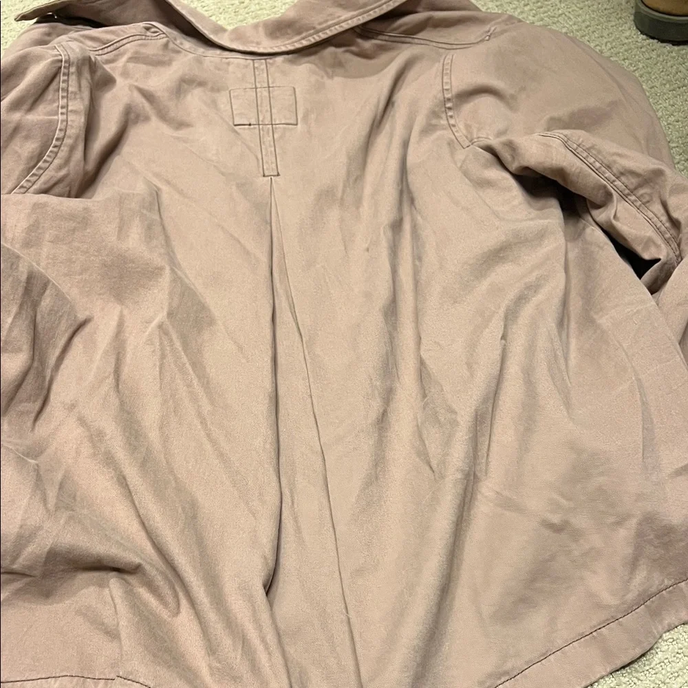 Abercrombie dusty rose Button-Up Jacket - Picture 2 of 2